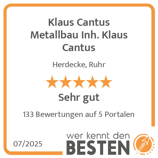 Bilder Klaus Cantus Metallbau Inh. Klaus Cantus