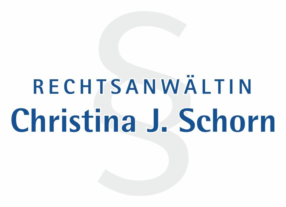 Rechtsanwältin Christina J. Schorn Logo