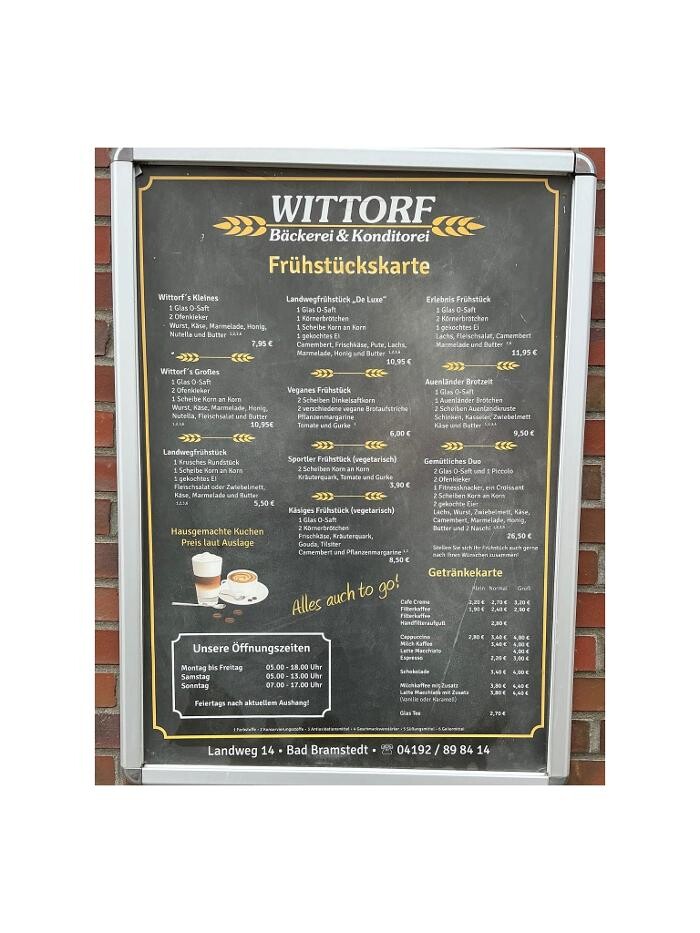 Bilder Bäckerei und Konditorei Wittorf
