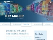 Website Screenshot Ferati Malerfachbetrieb GmbH