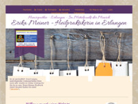 Heilpraktikerin Meiner Erika website screenshot