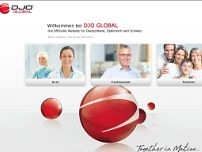 Screenshot for www.djoglobal.de