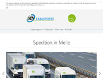 MN Transporte website screenshot