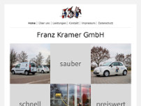 Franz Kramer GmbH website screenshot