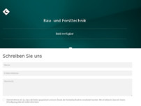 Bau- und Forsttechnik website screenshot