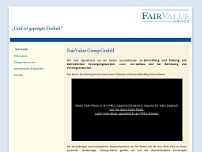 Screenshot for www.fairvalue-group.de