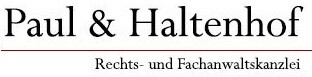 Anwälte Paul & Haltenhof       Logo