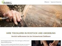 Website Screenshot Holzwerkstatt Stallbaum