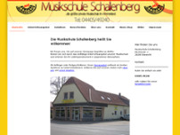 Musikschule Schallenberg website screenshot