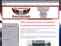 Autoservice-Vogelbacher website screenshot