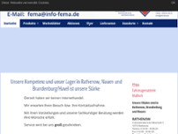FEMA Fahrzeugersatzteile Siegfried Maßloch e.K. website screenshot