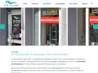 DIE KLINKE Baubeschlag GmbH website screenshot