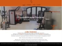 Website Screenshot Physiotherapie Opsteen