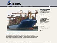 Screenshot for www.deltaship.de