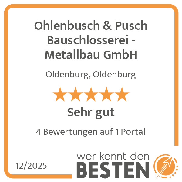 Bilder Ohlenbusch & Pusch Bauschlosserei - Metallbau GmbH
