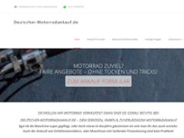 Screenshot for http://www.deutscher-motorradankauf.de