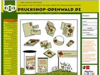 Screenshot for http://www.druckshop-odenwald.de/