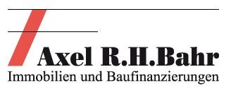 Dipl.Bankkaufmann Axel R.H.Bar  Immobilien und Finanzierungen Logo