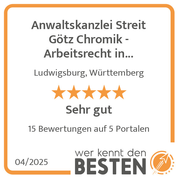 Bilder Anwaltskanzlei Streit Götz Chromik  - Arbeitsrecht in Ludwigsburg