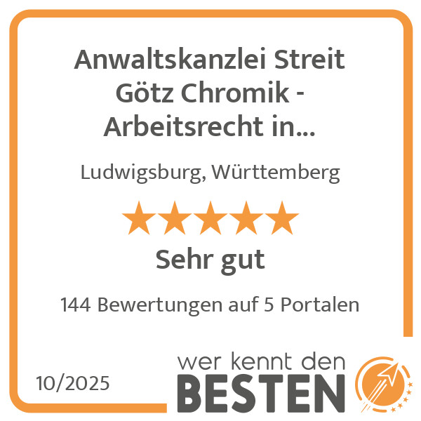 Bilder Anwaltskanzlei Streit Götz Chromik  - Arbeitsrecht in Ludwigsburg