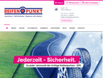 REIFEN-PUNKT Inh. Helga Geiger website screenshot