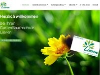 Website Screenshot Baumschule Lieven