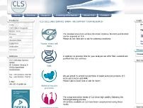 CLS Cell Lines Service GmbH website screenshot