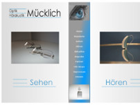 Optik Mücklich website screenshot