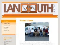 Schreinerei Langguth GmbH website screenshot