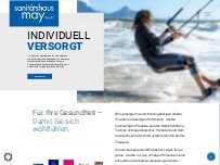 Website Screenshot Sanitätshaus May GmbH