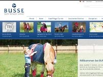 Screenshot for www.busse-reitsport.de