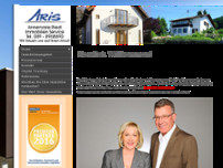 Aris - Immobilien - Service website screenshot