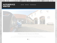 Autoservice Winter website screenshot