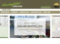 Website Screenshot MEISTERFLORIST Boecking