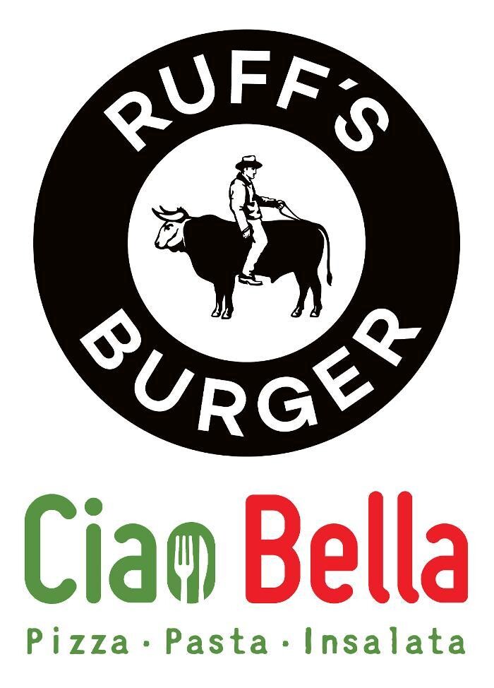 Ruff's Burger & Ciao Bella Parkstadt Schwabing Logo