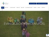 Website Screenshot Adventskirche Sinzig - Evangelische Kirchengemeinde Remagen-Sinzig