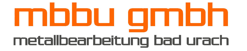 MBBU Metallbearbeitung Bad Urach GmbH Logo