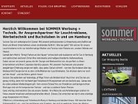 Sommer Werbung + Technik website screenshot