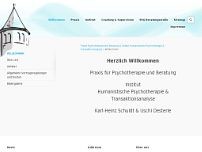 Screenshot for www.schuldt-praxis-institut.de
