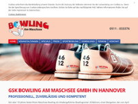 GSK Bowling am Maschsee GmbH website screenshot