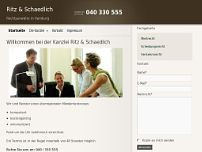 Screenshot for www.ritz-schaedlich.de