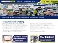 easyApotheke Heinsberg website screenshot