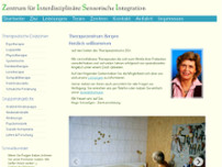 Zentrum für Interdisziplinäre Sensorische Integration website screenshot