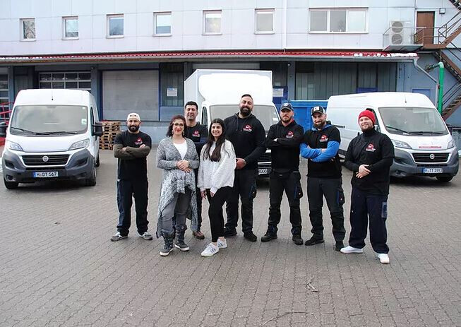 Bilder Münchner Team