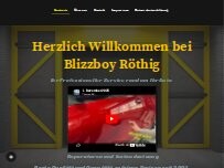 Website Screenshot BLIZZBOY Röthig