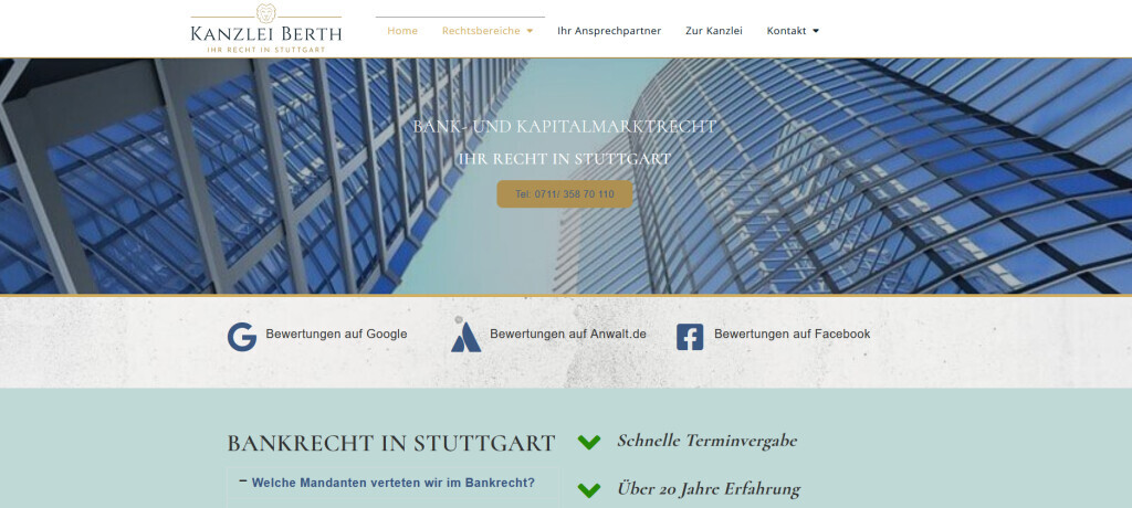 Bilder Rechtsanwaltskanzlei Berth