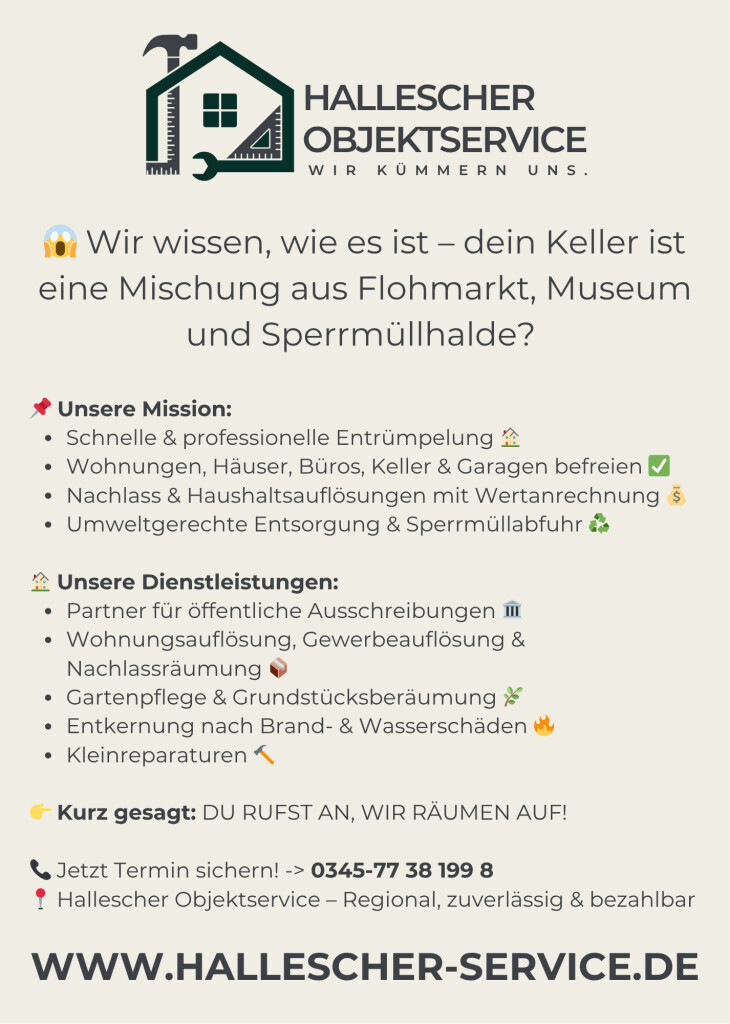 Bilder Hallescher Objektservice