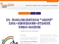 Website Screenshot Ev. Familienzentrum Arche, E.-Bennemann-Str. - Ev. Kindergartenwerk im Kirchenkreis Unna