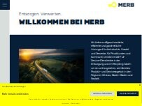 Website Screenshot Mittelbadische Entsorgungs- und Recyclingbetriebe GmbH