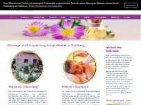 Website Screenshot Wellness-Scheune Kraftshof